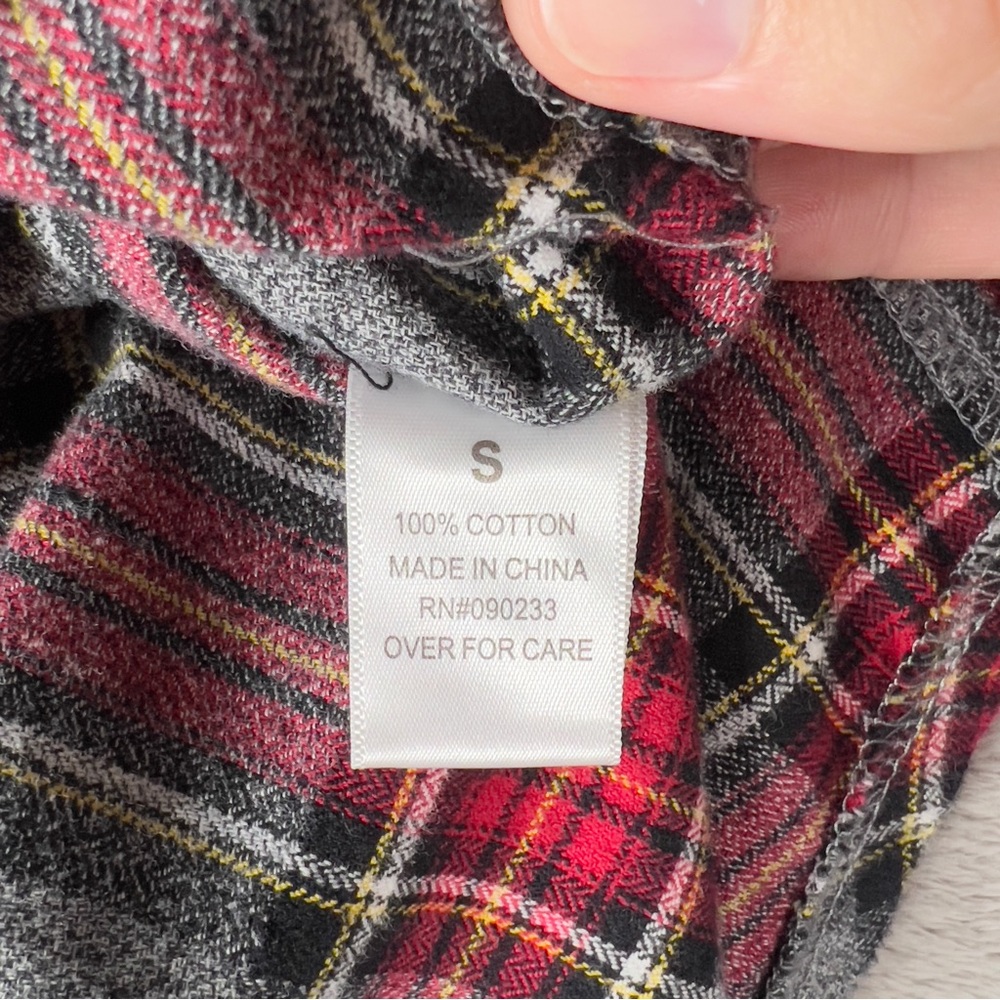 Fear Of God FOG Collection Two Sleeveless Flannel Button Up Shirt Men's Small - Picture 5 of 10